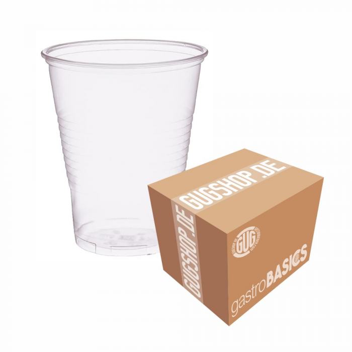 Getränkebecher 0,4L PP transparent Ø9,5cm